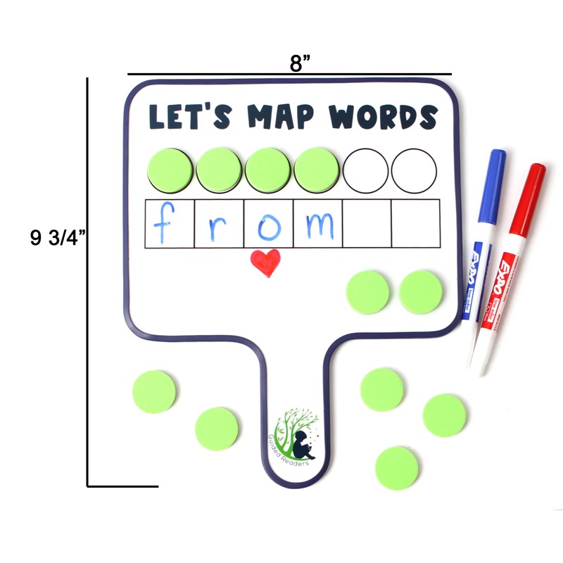 Word Mapping Paddles | Orthographic Mapping & Science of Reading
