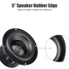 Rubber Surround Speaker, Foam Edge Surround Rings Repair Kit for