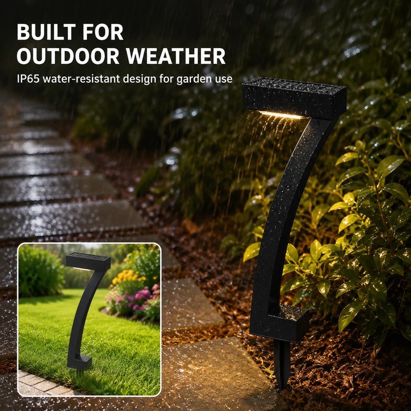Solar Garden Lights for Outdoor Pathways – IP65 LED Spotlights