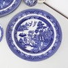Darthome Set of 6 Blue Willow Dinner Plates 27cm Blue