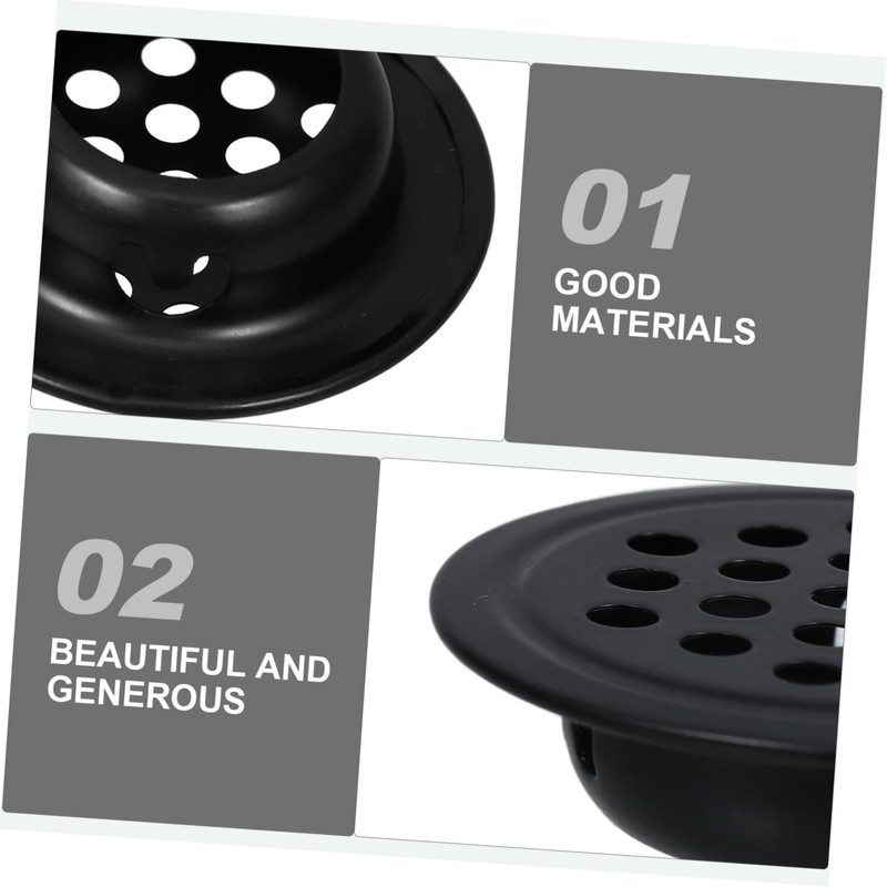 WHAMVOX 20pcs Round Air Vent Covers Stainless Steel Mesh Grille