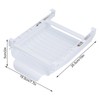 Refrigerator Storage Rack Fridge Drawer Hanging Rack Retractable Storage Organizer