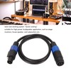 Professional Speaker Cable 3.3ft Long PVC Male Female Quick Twist