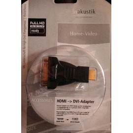 in-akustik Exzellenz HDMI (m) auf DVI-D (w) Adapter