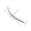 ORFOFE 3pcs Freezer Door Handle Replacement Plastic Refrigerator Handle Easy