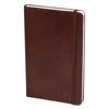 C.R. Gibson MJ5-4792 Brown Bonded Leather Notebook with 240 Ruled
