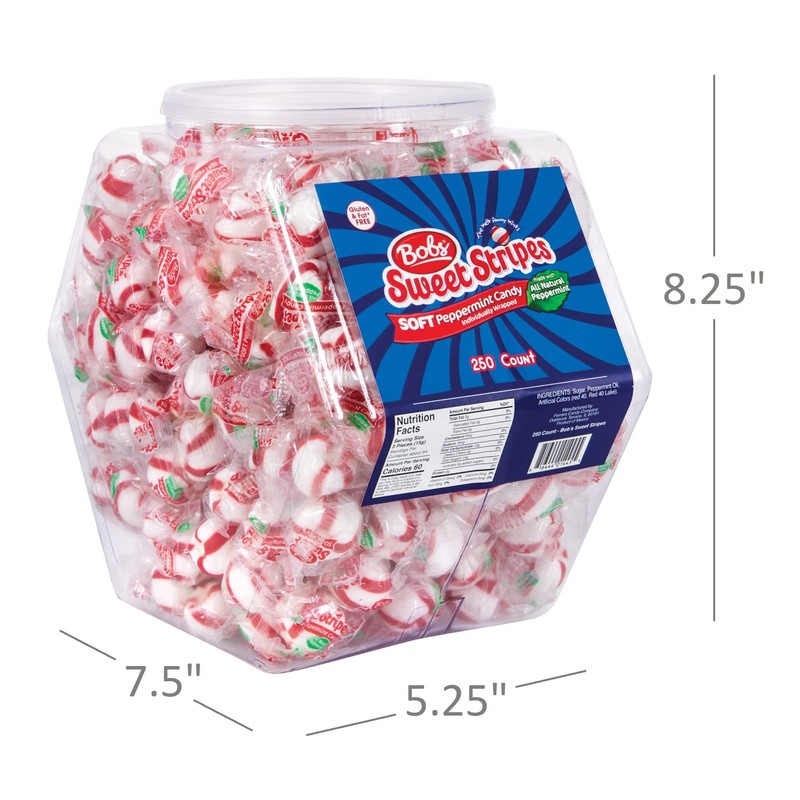Bob's Sweet Stripes Bobs Sweet Stripes Soft Peppermint Candy -