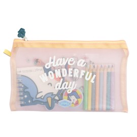 Pencil Case with Unicorn Extras - Have a Wonderful Day