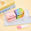 Monster Sticky Notes – Glittery Semi-Transparent Full-Adhesive Sticker Notes with