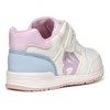 Geox Baby Girls' B Rishon Girl A Trainers, White Sky