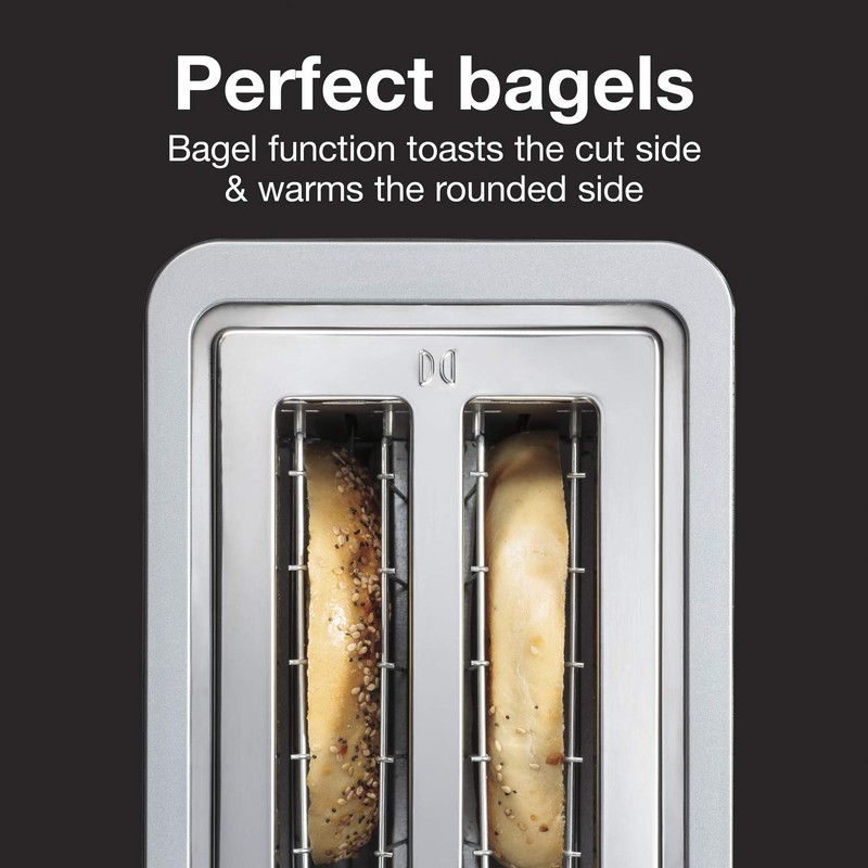 Proctor Silex 2 Slice Toaster with Extra Wide Slots, Sure-Toast