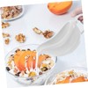 Ciieeo 1 Set Ceramic Gravy Pourer with Saucer Elegant Condiment