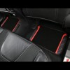 CAR PASS Leather Steering Wheel Cover and Waterproof Car Floor