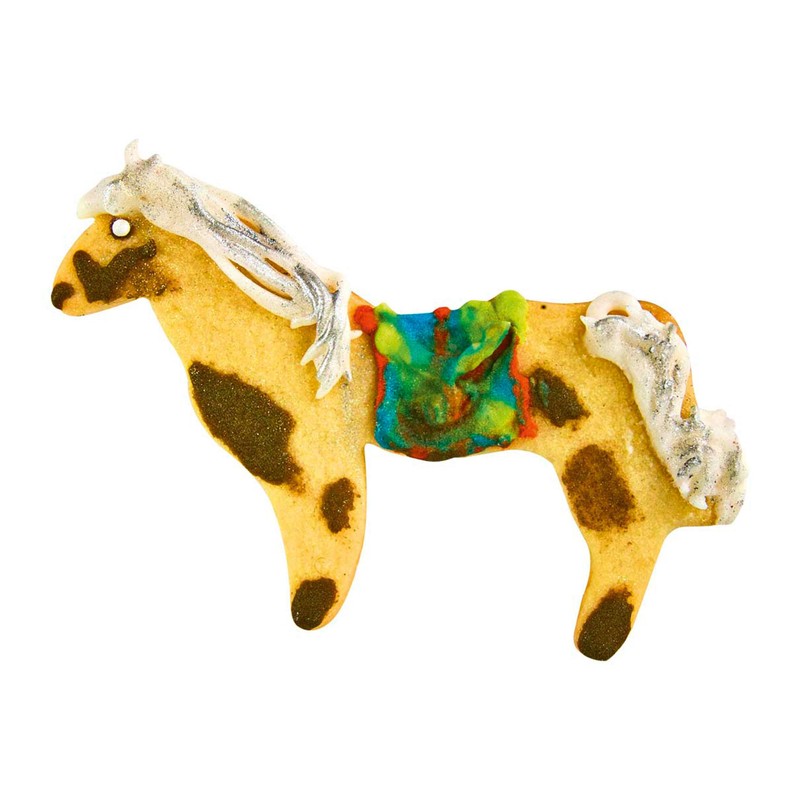 Staedter 076020 Horse Cookie Cutter, Silver, 8 cm