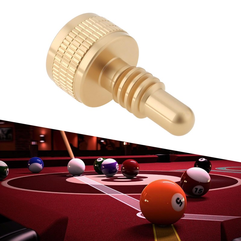Be In Your Mind 2pcs 30g Brass Billiard Cue Screws