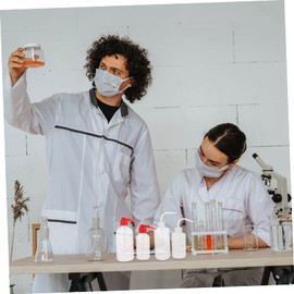 Gatuida 4pcs Elbow Washing Bottle Precision Squeeze Safety Bottles for Laboratory Use for Home and Garden Watering