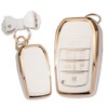 TECART Key Fob Cover Fit for Toyota Alphard Voxy Soft