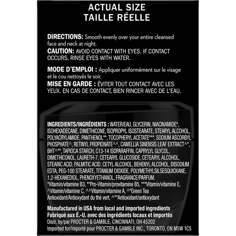 Olay Total Effects Anti-Aging Night Firming Cream & Face Moisturizer