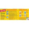 Glad Freezer Zipper Quart, 40 Count