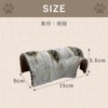 AllBright Reptile Shelter Cave Tunnel House Cave Floating Island Aquarium