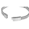 Akzent Curb Bracelet with Stainless Steel ID Plate, Stainless Steel
