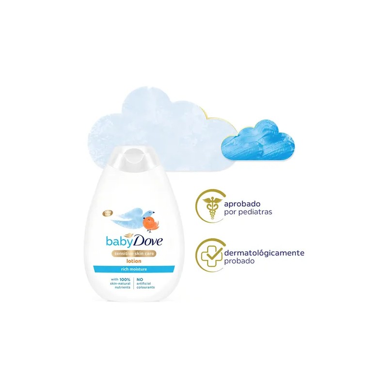 Baby Dove Crema Corporal Humectación Enriquecida 400 Ml