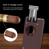 Caseti Urban Single Torch Flame Lighter, Built in Cutter, Built
