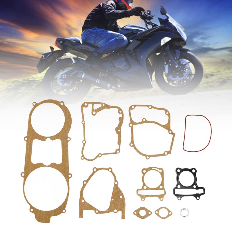 10 Pieces Motorcycle Engine Gasket Set for GY6 150 GY6