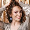 Arylic Earrings for Women Neon Earrings Star Heart Lighting Bolt
