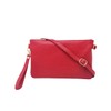 Mauro Pelletteria Women's Genuine Leather Clutch Bag - Handbag &