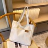 Jaonasi Canvas Tote Bag A4 Large Capacity Canvas Tote Bag