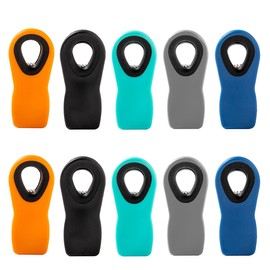 Hedameili Chip Clips Bread Clips Bag Clips Magnetic Clips Chip Clip Chip Clips Bag Clips Food Clips Clips for Food Packages Chip Bag Clip (10pcs Colored)