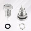 WMYCONGCONG WMYCONGCONG 5 PCS 8mm Momentary Push Button Switch 1A