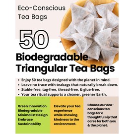 Majestic Tea_ LAVENDER FIELDS| Pure Rooibos Tea | Naturally Decaf |100% Natural Ingredient, Non-GMO| Pyramid Teabags Premium Leaves (50 Count)