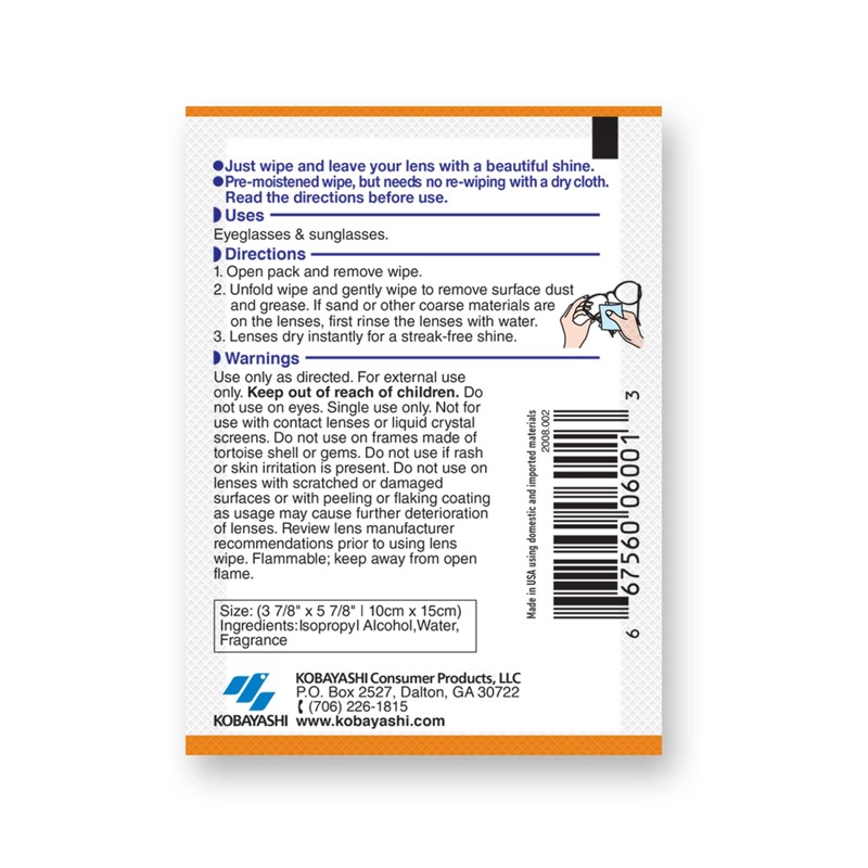 ClearWipe Microfiber Wipes, White, 40 Count