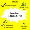 ONLINE Rollerball refill, line width 0.7 mm, ink blue ISO