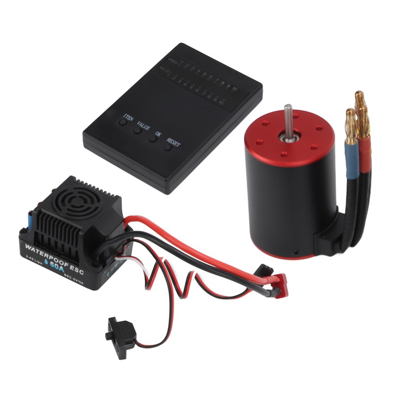 3650 3100KV Brushless Motor 60A ESC Set Waterproof Brushless Motor