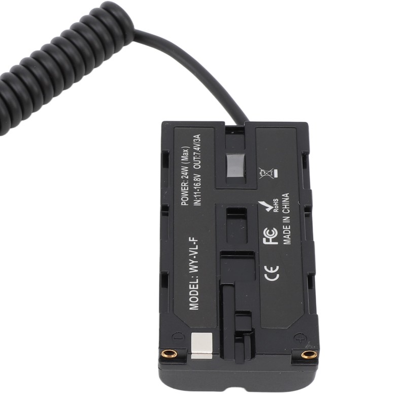 D Tap to NP F550 Dummy Battery 37‑100cm Cable High
