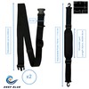 FIT 4 ME Deep Blue SUP Padded Shoulder Carry Strap