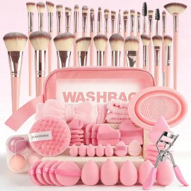 68p Brochas Maquillaje Profesional Y Herramientas Cosméticas