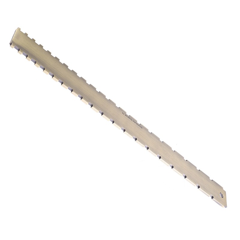 Practical 24.75 Notched Fret Board Straight Edge Luthiers Tool for