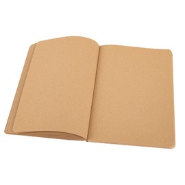 Idena 12253 Notebook 20 x 14 cm Blank 192 Pages 100% Recycled Paper Cork Cover 80 g/m² Pack of 1