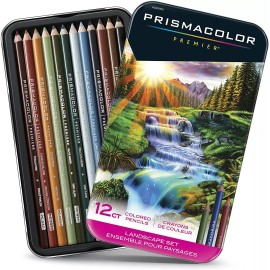 Prismacolor Landscape Colored Pencils Set of 12 Pkg 070735007728