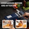 Electric knife sharpener, Professional Diamond Sharpening System with Replaceable Sharpening