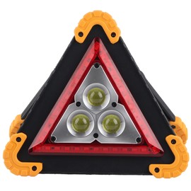 Car Warning Triangular Lamp Emergency Safety Lamp 6500K 10W IP67 Water Proof