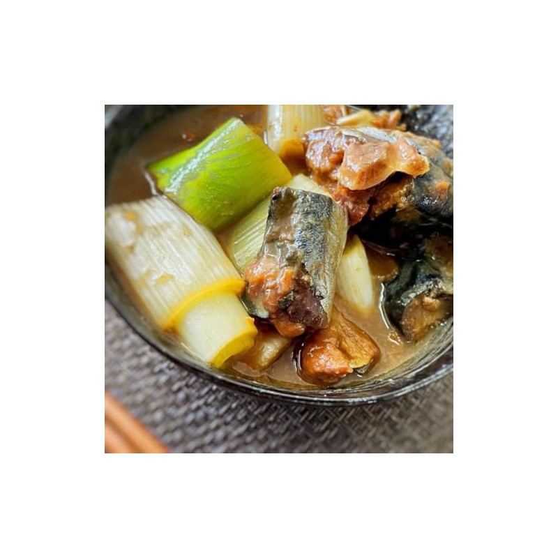 Canned Miso Simmered Mackerel – 6 Pack (160g Each) –