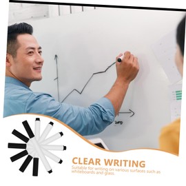 VILLFUL 20 Pcs Liquid Erasable Chalk Markers Washable Wet Erase Pens for Whiteboard Glass Blackboard for School Projects Celebrations Art and Daily Writing Needs