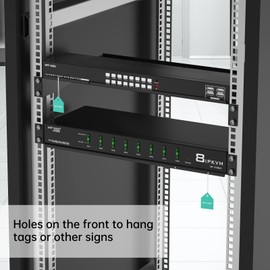 MT-VIKI 1U Server Rack Shelf 10" Deep 2 Pack, Universal Vented Rack Mount Cantilever Tray for 19" Network Equipment Rack & Cabinet - 44lb/20kgWeight CapacityBlack- Sturdy (2 Pack)