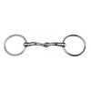JP Korsteel Stainless Steel Jointed Loose Ring Snaffle Bit, 5.5"
