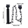 CXMTECH 1 Set Heavy Duty Hardware Stopper Screen Door Chains